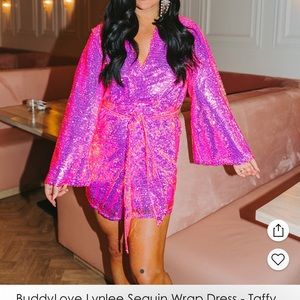 Buddylove Lynlee wrap dress